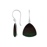 AE-6245-SHB Sterling Silver Earring With Black Shell Jewelry Bali Designs Inc